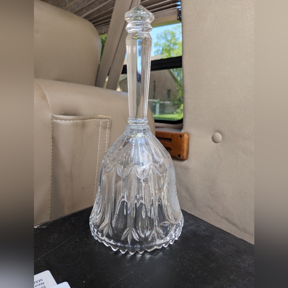 antique glass bell